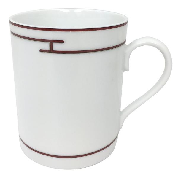HERMES エルメス Rhythm リズム マグカップ 単品 陶器 食器 未使用 aq9625