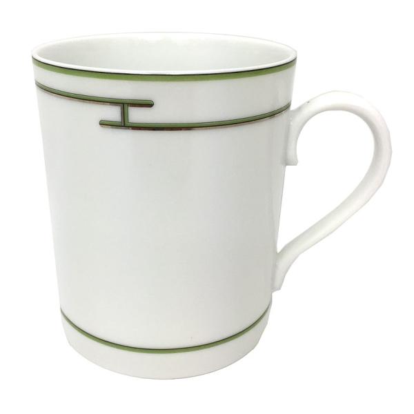 HERMES エルメス Rhythm リズム マグカップ 単品 陶器 食器 未使用 aq9626