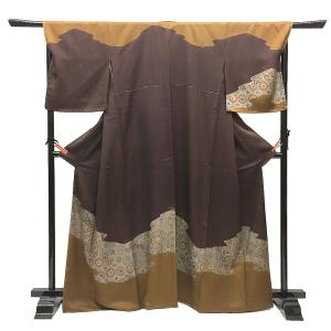 京やB101 正絹 特選 訪問着 汕頭刺繍 ガード加工済み フォーマルから