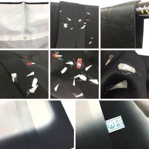 京やB079 特選訪問着 正絹 高級ちりめん訪...の詳細画像2