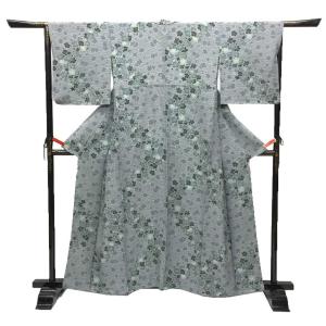 新品　洗える♪長尺トールサイズ　夏着物　小紋　化繊　縞ストライプ　8KP9 KYOETSU（京越） (名古屋帯 KS6)洗える八寸名古屋帯 京紫織 献上