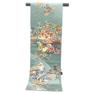 平和屋着物●和装小物　上質な帯締め　江戸組紐　平組　手組　金糸　日本製　共箱付き　正絹　逸品　未使用　AABE9163ay 平和屋着物○和装小物 上質な帯締め 江戸組紐 平組 手組 金糸 日本製