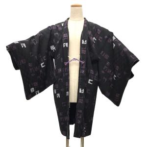 セール 京やM054 正絹 道中着 広衿 セミロング丈 裄69以上 裄長め 板