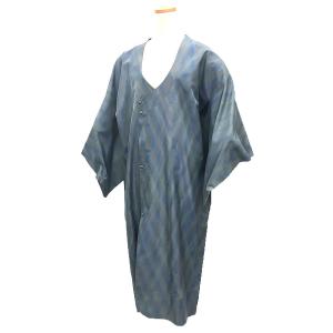 セール 京やM054 正絹 道中着 広衿 セミロング丈 裄69以上 裄長め 板