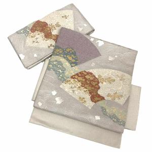 京やU025 正絹 二部式 つくり帯 文化帯 軽...の商品画像