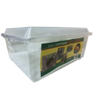 スズキ 特大フラット透明　プラケース（サイズ：幅43cm×奥行34cm×高さ19cm）