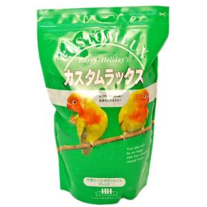 小鳥の餌 カスタムラックス 中型・ボタンインコブレンド 2.5L｜aquapet