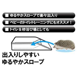 ハリネズミ トイレ 砂浴び サンコー ハリネズ...の詳細画像3