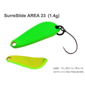 Surre Slide ＡＲＥＡ 23　1.4ｇ　ＦＬグリーン／チャート