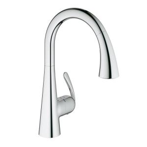 JP306201　グローエ GROHE　ゼドラ　シングルレバーキッチン混合栓　コールドスタート仕様｜アクアshop