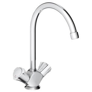 JP258002　グローエ GROHE　2ハンドルキッチン混合栓｜aquashop07