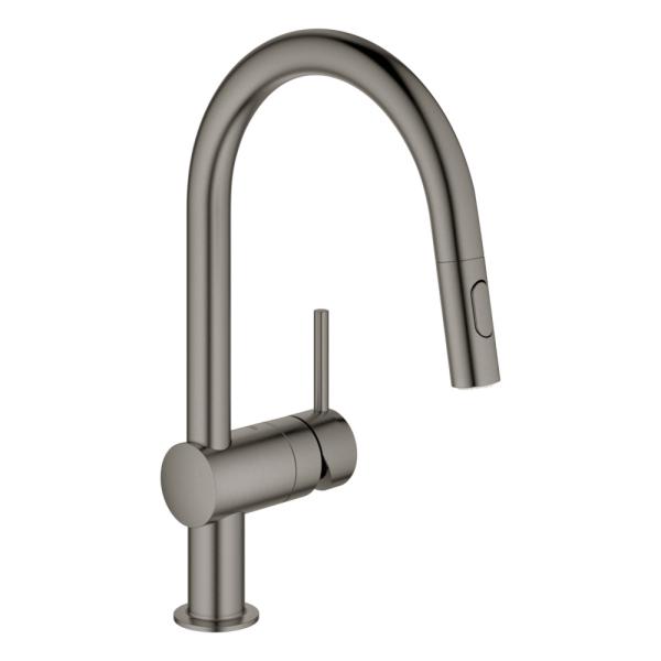 32321AL2J-2　グローエ GROHE　シングルレバーキッチン混合栓（ブラッシュドハードグラフ...