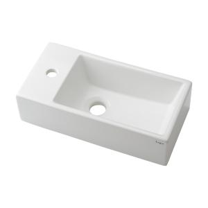 カクダイ（KAKUDAI） 493-084 壁掛手洗器 Luju（リュウジュ） : アクア