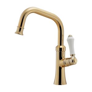 ビール型サーバー水栓　カクダイ　721-240-G トール　ゴールド カクダイ（KAKUDAI） 721-240-G ビールサーバー型水栓（トール