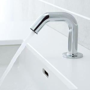 Lixil Inax オートマージュc サーモスタット付自動水栓混合水栓am 130tc 洗面所用水栓住宅設備機器を販売しております Am 130tc アクアshop 人気が高いセール の