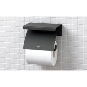 LIXIL（リクシル） 棚付紙巻器 マットブラック FKF-AE34/MBK : 住建