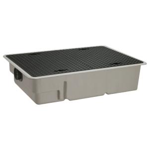 GT-XL60P（人荷重鉄蓋）　前澤化成工業　FRP製グリーストラップ　パイプ流入超浅型（容量60L...