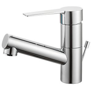 SANEI K37531EJV-MDP 三栄水栓 シングルスプレー混合栓（洗髪用