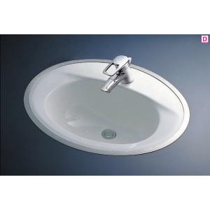 TOTO 【L 525RCU #SC1】 《KJK》 フレーム式洗面器 パステルアイボリー