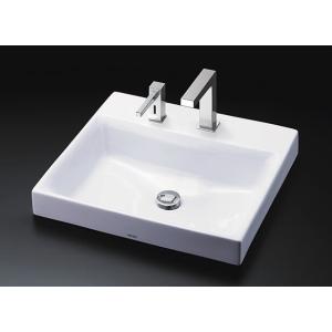 TOTO LS716 + TLE25SM1A TOTO ベッセル式洗面器セット 自動水栓（単水