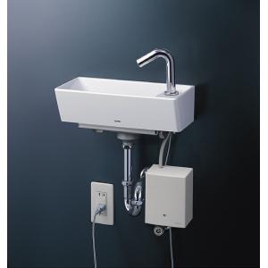 LSA50AP　TOTO　壁掛手洗器（角形）　自動水栓 AC100Vタイプ　壁給水・壁排水（旧品番：LSE50AP）