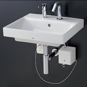電気温水器　洗面・手洗い用元止め式 TOTO LSH721BAPMWR TOTO ベッセル式洗面器セット 自動水栓一体形小型