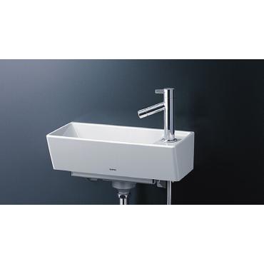 LSH50AP　TOTO　壁掛手洗器（角形）　立水栓（壁給水・壁排水）