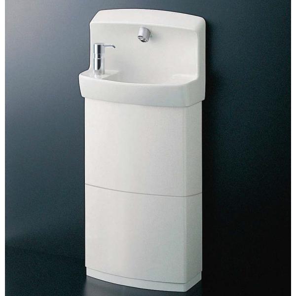 LSW870ASFRMS　TOTO　壁掛バック付手洗器　自動水栓 発電タイプ　壁給水・床排水（Sトラ...