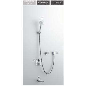 TOTO TBW01022J 1方向吐水（ハンドシャワー）セット ホテル用 埋め込み