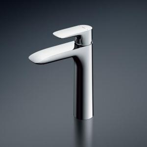 TOTO TLG04305JA TOTO 台付シングル混合水栓 ワンプッシュ式 : アクア