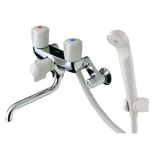 TOTO TBV03418J1 TOTO 壁付サーモスタット混合水栓 スパウトなし