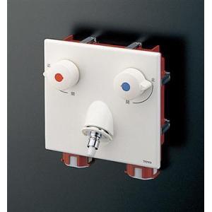 TOTO TW40S TOTO 緊急止水弁付 洗濯機用水栓 ピタットくん 壁付