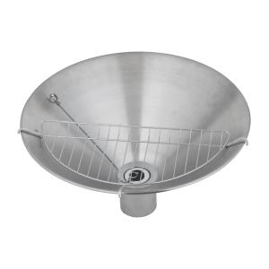 TOTO T112CP31 TOTO パブリック用手すり P型（壁掛洗面器用）650mm