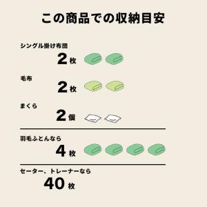 布団圧縮袋 圧縮ボックス ふとん用 (1セット...の詳細画像2
