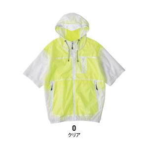 空調風神服 服のみ 半袖 ジャケット フード付...の詳細画像4