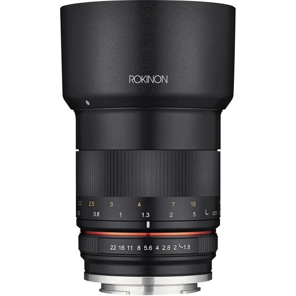 Rokinon 85mm f/1.8 マニュアルフォーカスレンズ Sony EマウントNEXシリーズ...