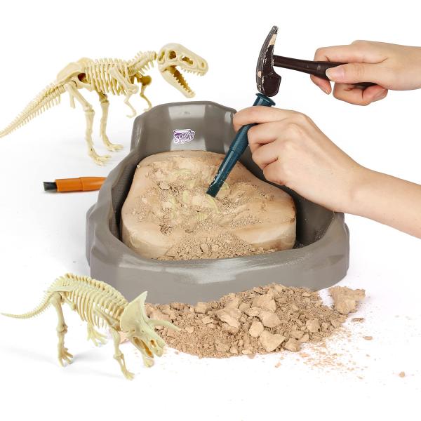 Science Can Dinosaur Fossil Dig Kit for Kids, with...