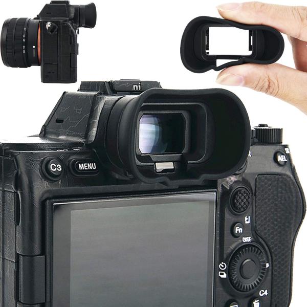 ソフトシリコン カメラ ビューファインダー アイカップ アイカップ アイピース 交換用 Sony A...