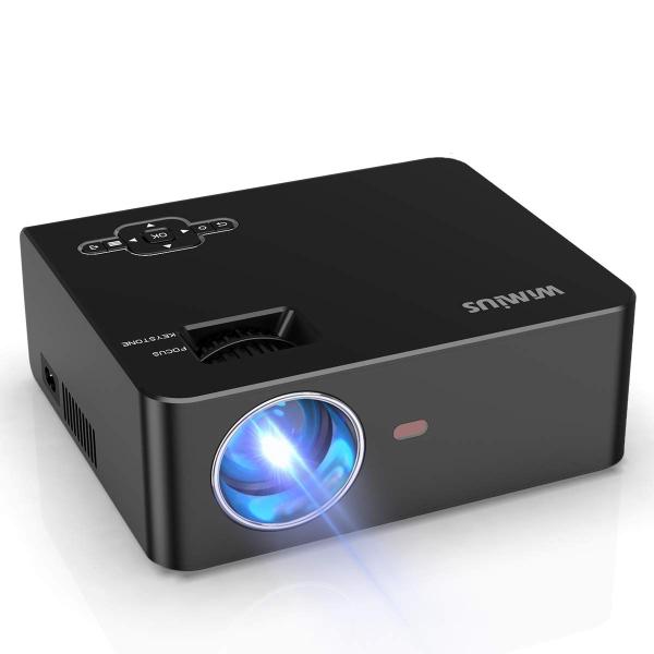 WiMiUS S2 ミニプロジェクター FXJ Mini Projector Native 720P...