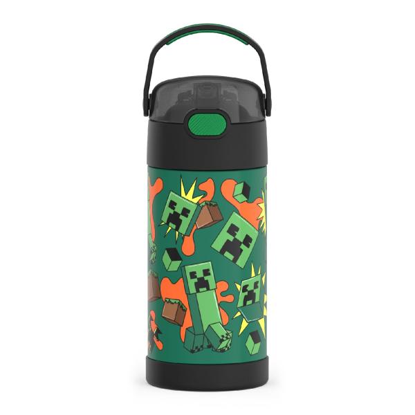 THERMOS FUNTAINER Water Bottle with Straw   12 Oun...