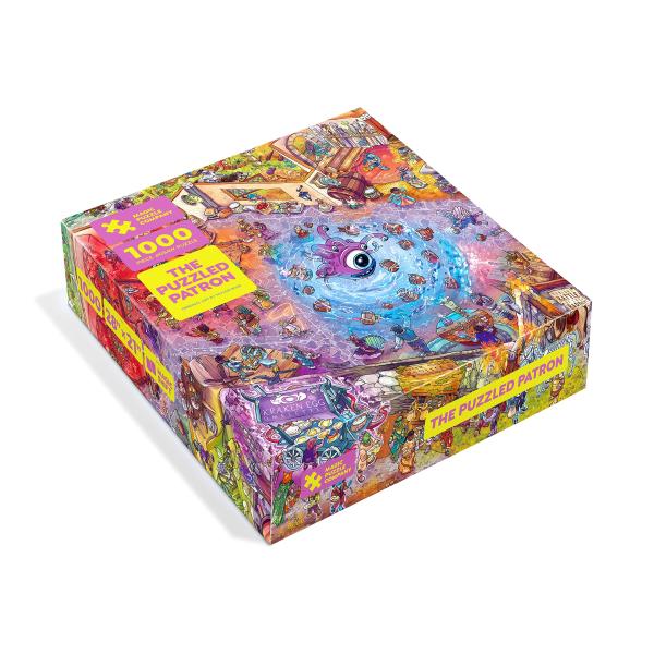 The Puzzled Patron ? 1000 Piece Jigsaw Puzzle from...