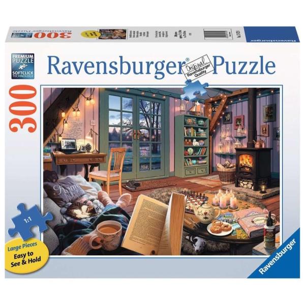 PC ゲーム NNN 149 Ravensburger Cozy Retreat 300 Piece...