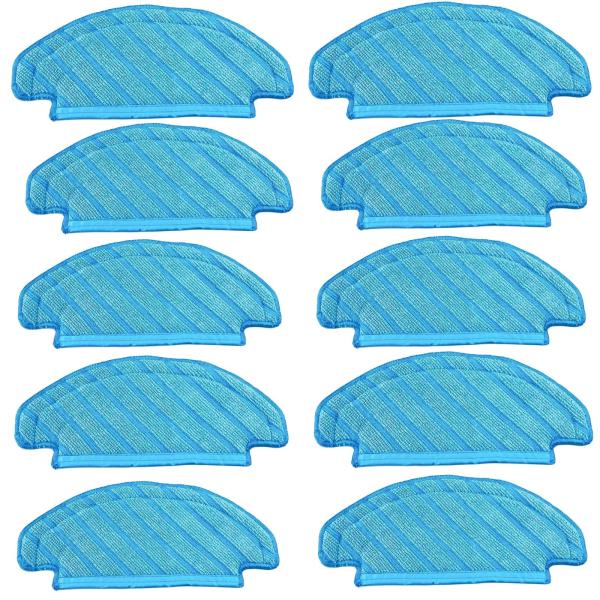 10pcs Washable Cloth Mop Pads for Ecovacs Deebot O...