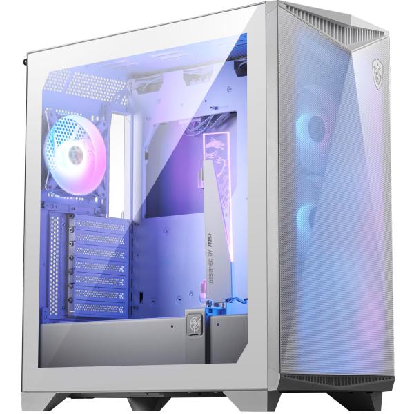 MSI MPG GUNGNIR 300R Airflow White Mid Tower PC Ca...