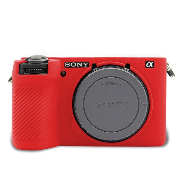Sony Alpha 6700用イージーフードカメラケース、ソフトシリコン保護カバー a6700 デ...
