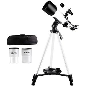 天文初心者と子供向けの望遠鏡、70MM HD屈折...の商品画像