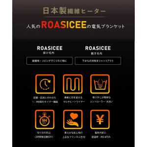 【正規品】電気毛布 掛け敷き兼用 フランネル ...の詳細画像4