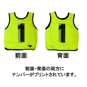 メッシュビブス 番号入り 日本製 ジュニア 子...の詳細画像1