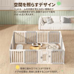 ペットサークル ペットフェンス ペットケージ ...の詳細画像2