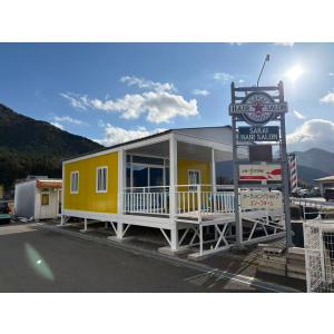 プレハブ ユニットハウス ヘアサロン 店舗 物置 喫煙所 趣味部屋 休憩室 組立 車庫ガレージ 三角屋根 連結可能 オーダーメイド 電気工事 内装工事 全国OK